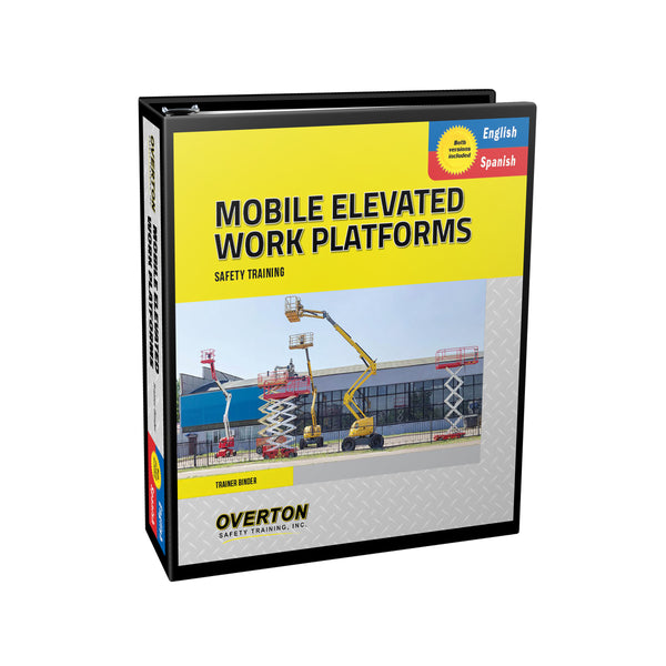 Mobile Elevated Work Platform Safety Training (Dual Language) - Trainer Kit