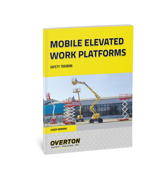 Mobile Elevated Work Platform Safety Training - Student Handbook Refill