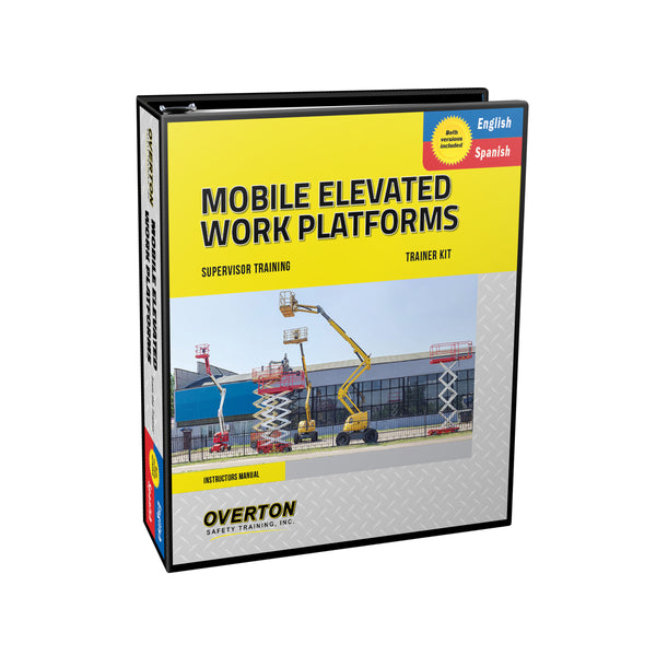 Mobile Elevated Work Platform Safety Training (Dual Language) - Trainer Kit