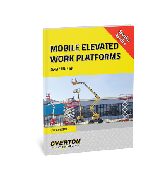 Mobile Elevated Work Platform Safety Training (Spanish) - Student Handbook Refill